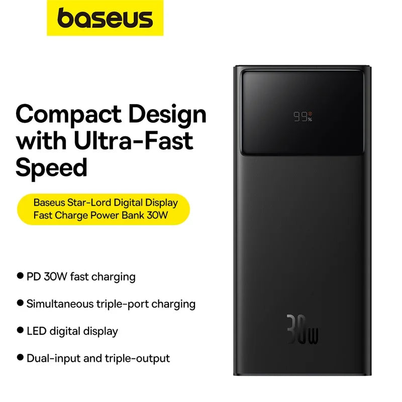 Baseus PPXJ30 30000 mAh Power Bank