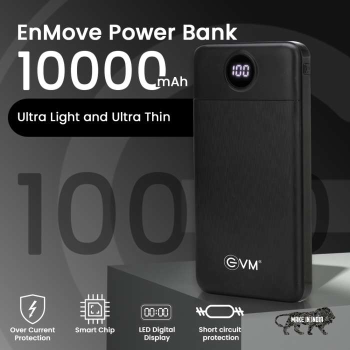 EVM Enmove 10000 mAh Power Bank