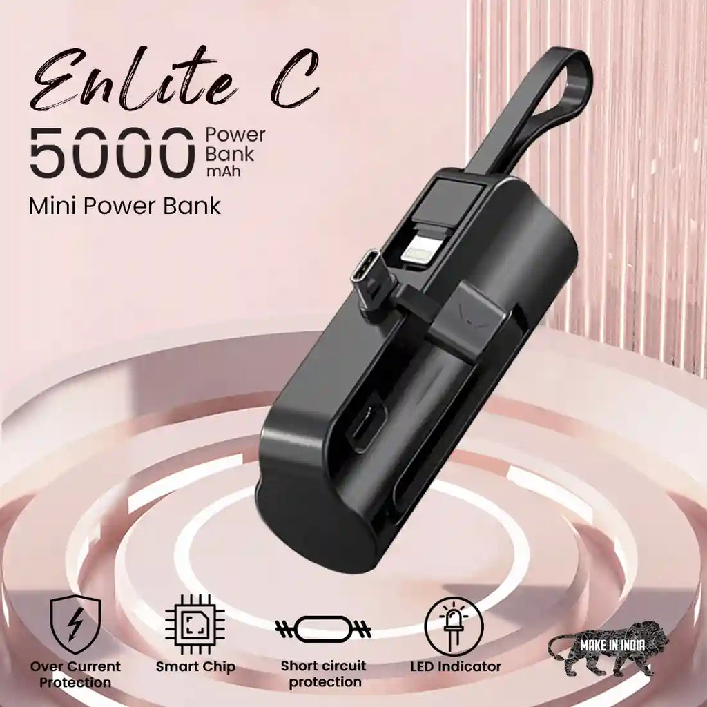 EVM ENLITE C 5000 mAh Power Bank