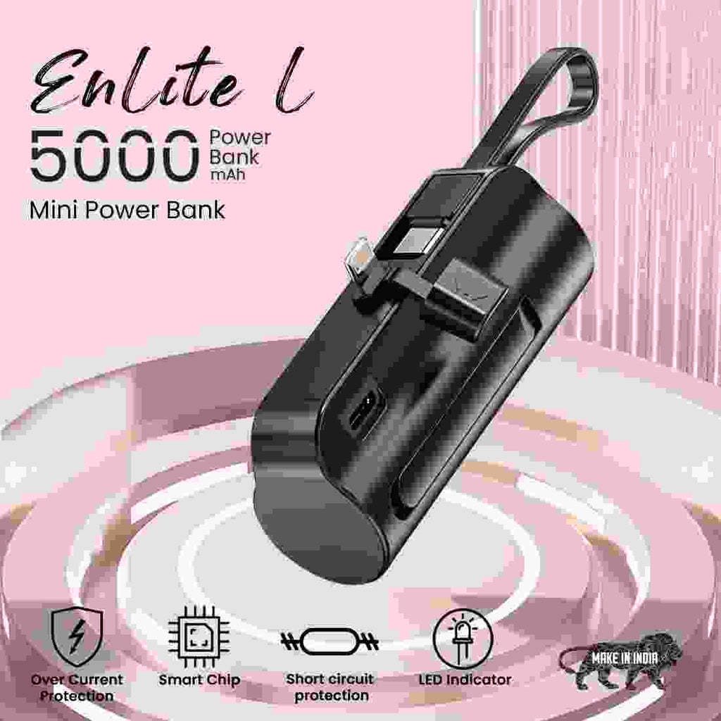 EVM ENLITE L 5000 mAh Power Bank