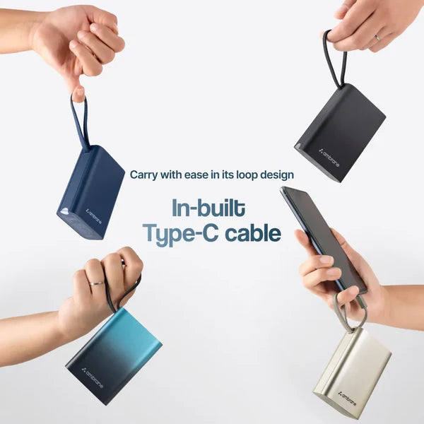 Ambrane MiniCharge 20 20000 mAh Power Bank