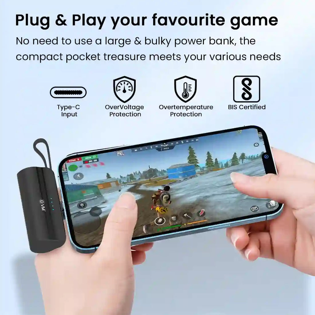 EVM ENLITE C 5000 mAh Power Bank