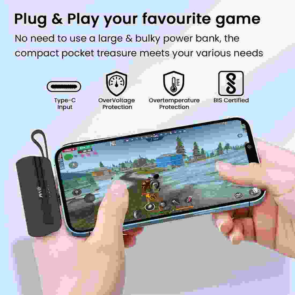 EVM ENLITE L 5000 mAh Power Bank