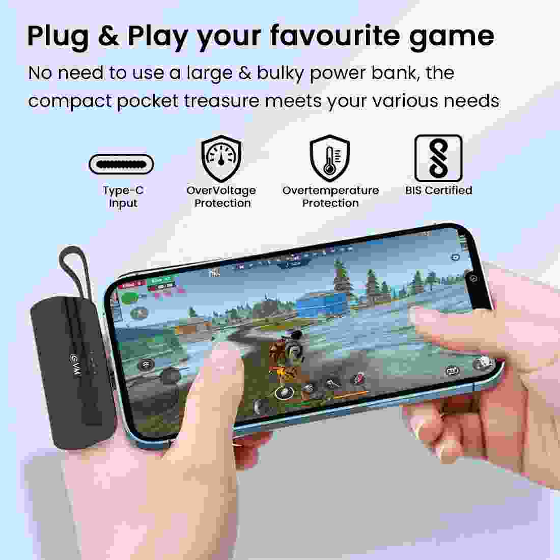 EVM ENLITE L 5000 mAh Power Bank