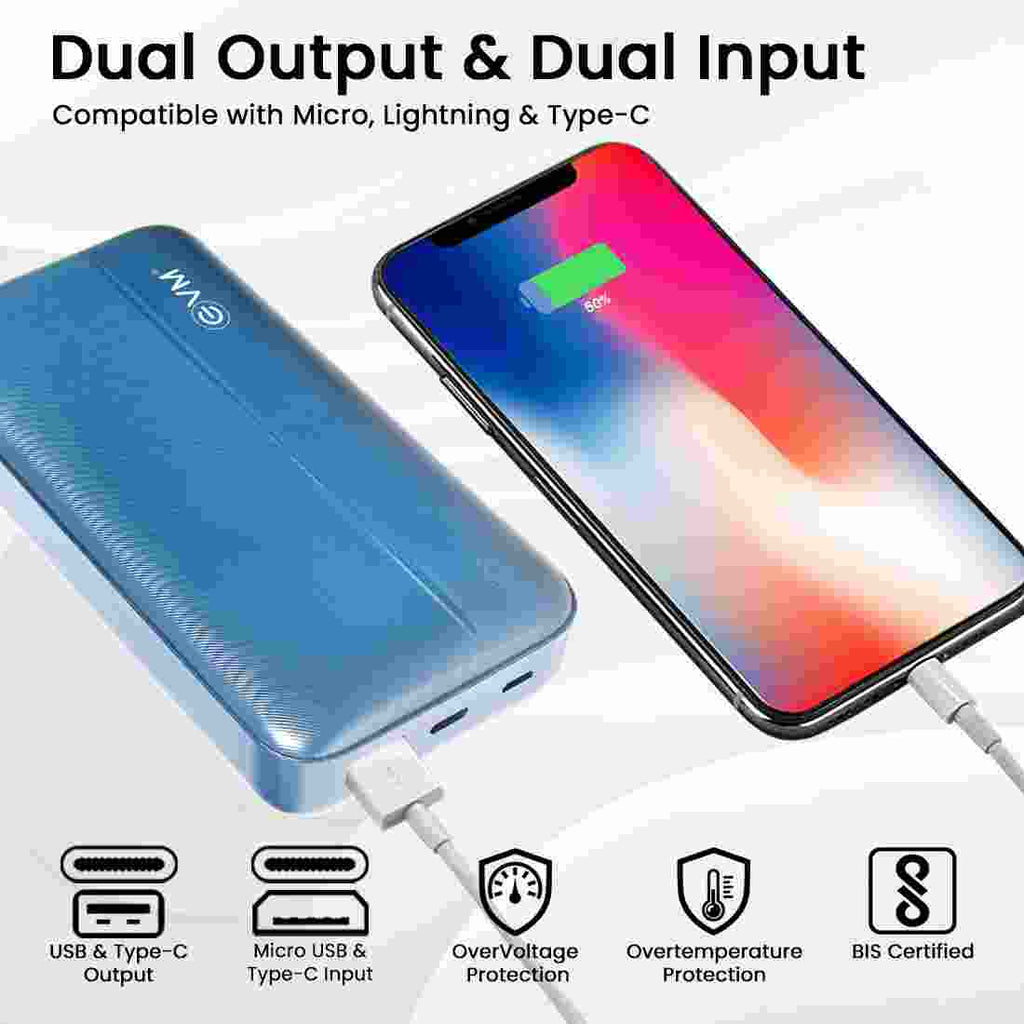 EVM EnTurbo 20000 mAh Power Bank