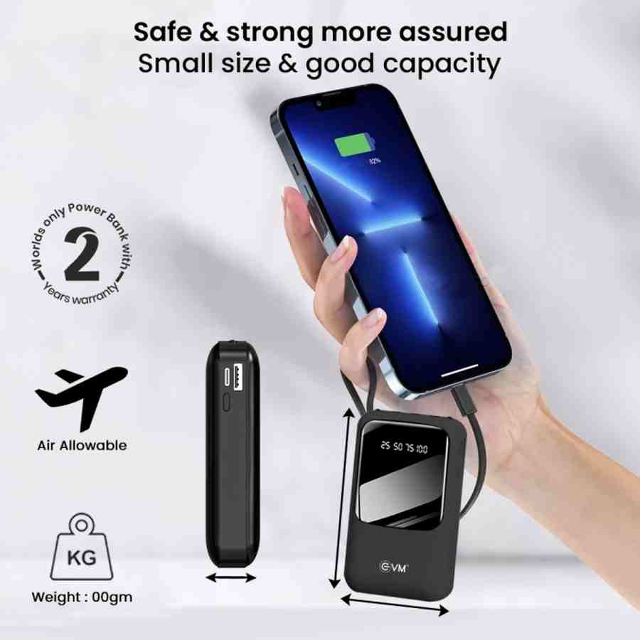 EVM Encase Mini 10000 mAh Power Bank