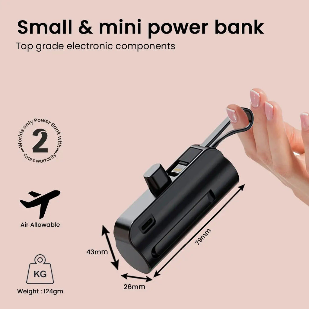 EVM ENLITE C 5000 mAh Power Bank