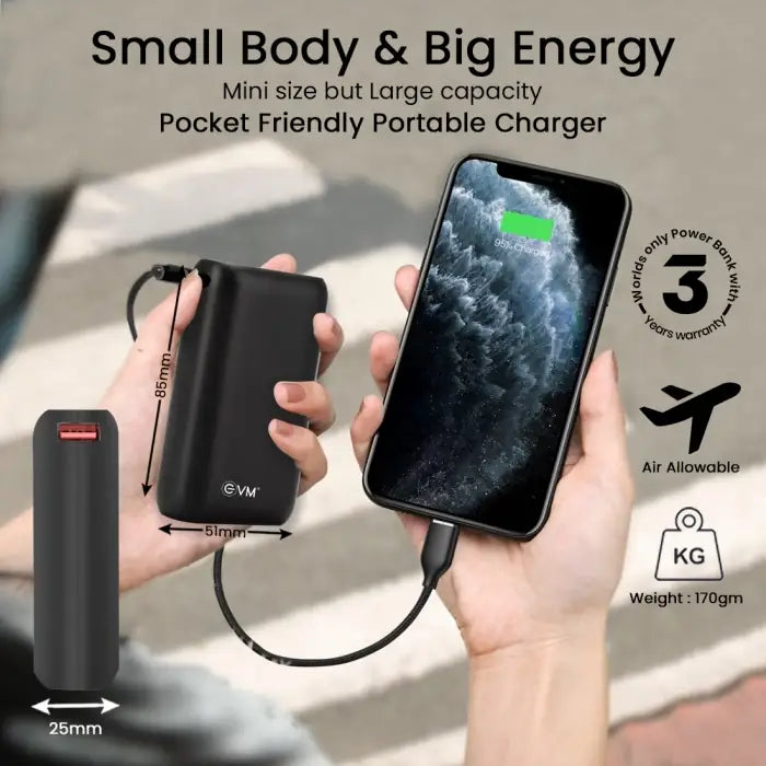 EVM Enfast Puls10000 mAh Power Bank