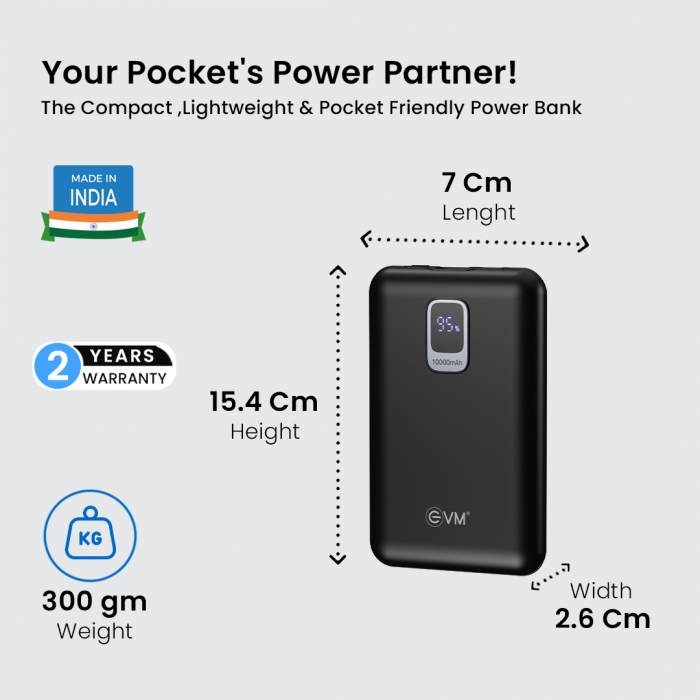 EVM EnNano Pro 10 10000 mAh Power Bank