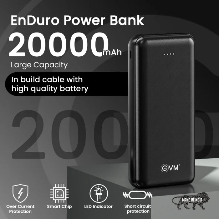 EVM EnDuro 20000 mAh Power Bank