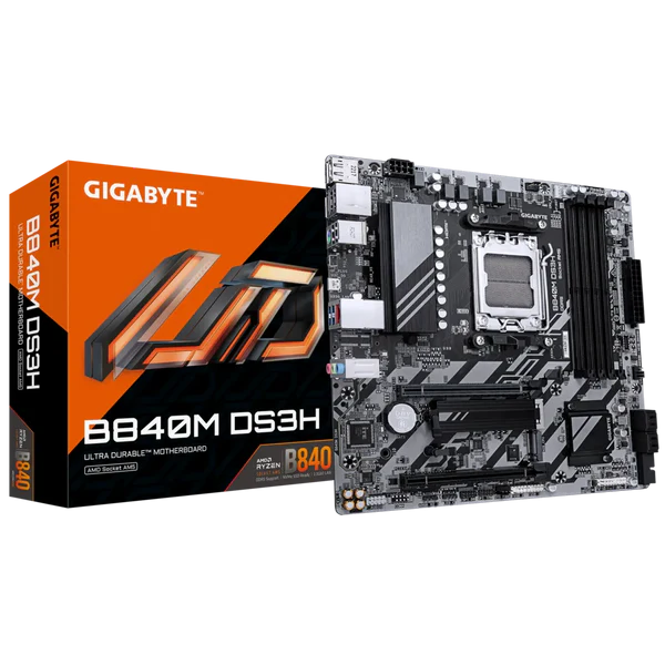 GIGABYTE B840M DS3H AMD Motherboard