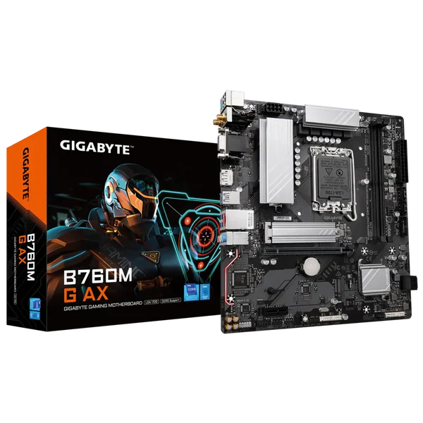 GIGABYTE B760M G AX WiFi DDR5 Intel Motherboard
