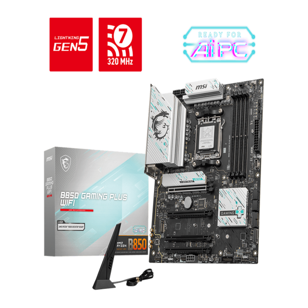 MSI B850 Gaming Plus Wifi DDR5 AMD Motherboard