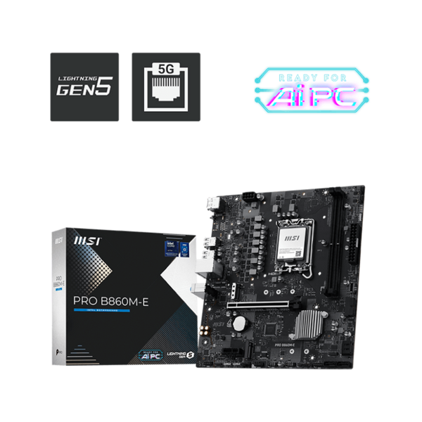 MSI Pro B860M-E DDR5 Intel Motherboard