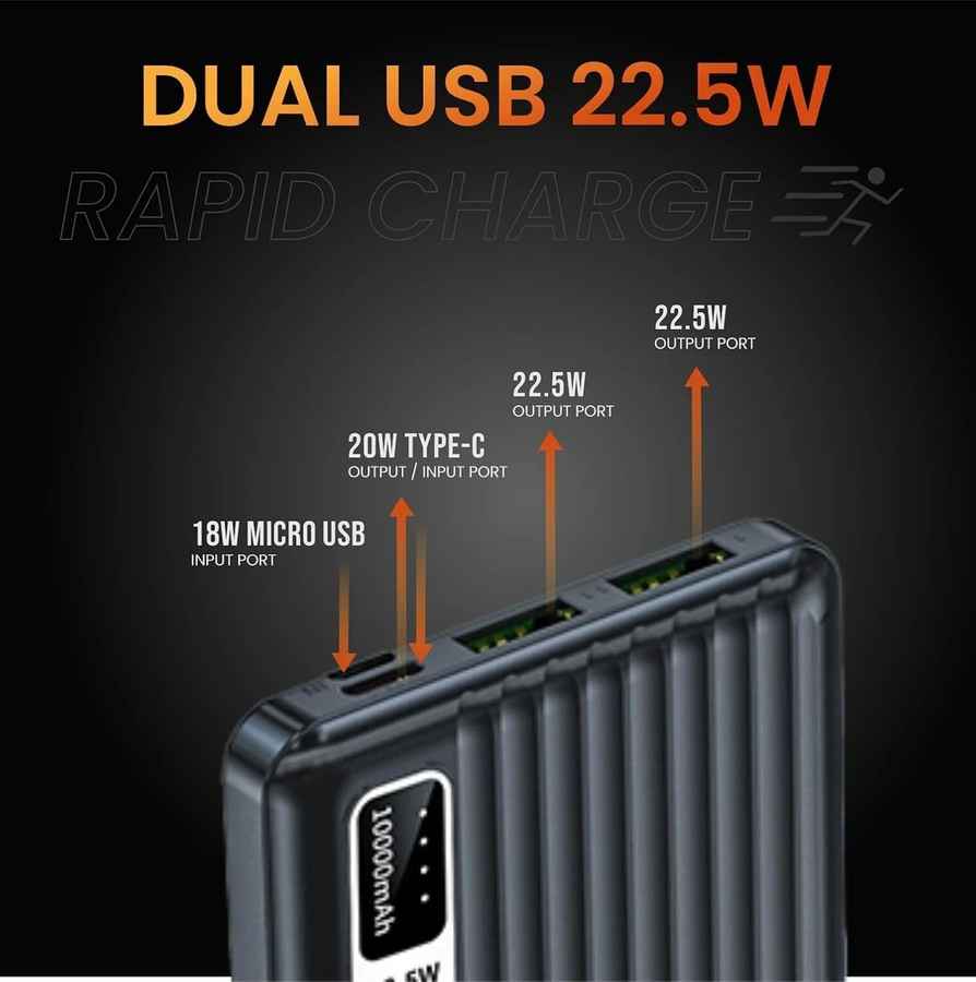 E Gate 102B 10000 mAh Power Bank