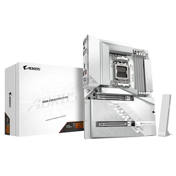 GIGABYTE B850 Aorus Stealth ICE DDR5 AMD Motherboard