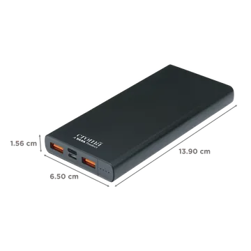 Croma CRSP10MPBA040601 10000 mAh Power Bank