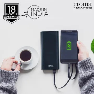 Croma CRSP20MPBA040602 20000 mAh Power Bank