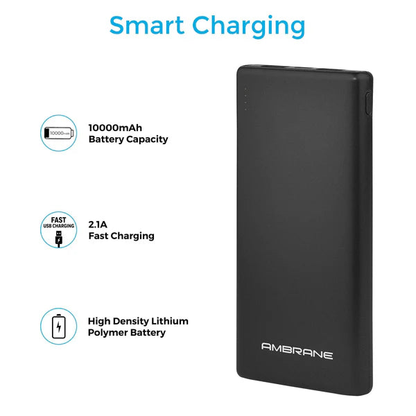 Ambrane PP-125 10000 mAh Power Bank