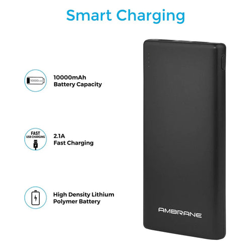 Ambrane PP-125 10000 mAh Power Bank