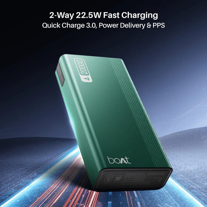 boAt EnergyShroom PB401 20000 mAh Power Bank
