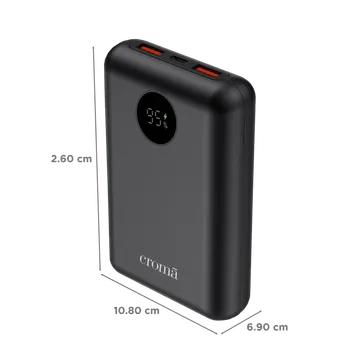 Croma CRSP10SPBA258906 20000 mAh Power Bank