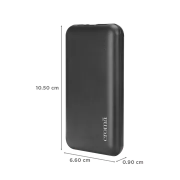 Croma CRSP10SPBA281204 10000 mAh Power Bank