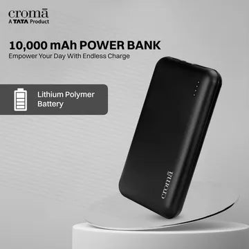 Croma CRSP10SPBA281204 10000 mAh Power Bank