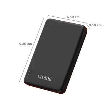 Croma CRSP5MWPBA040605 5000 mAh Power Bank