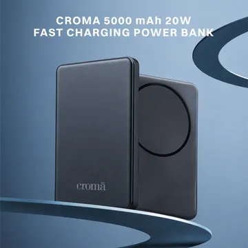 Croma CRSP05KPBA040607 5000 mAh Power Bank