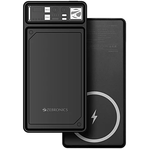 Zebronics Zeb-MW61 10000 mAh Wireless Power Bank