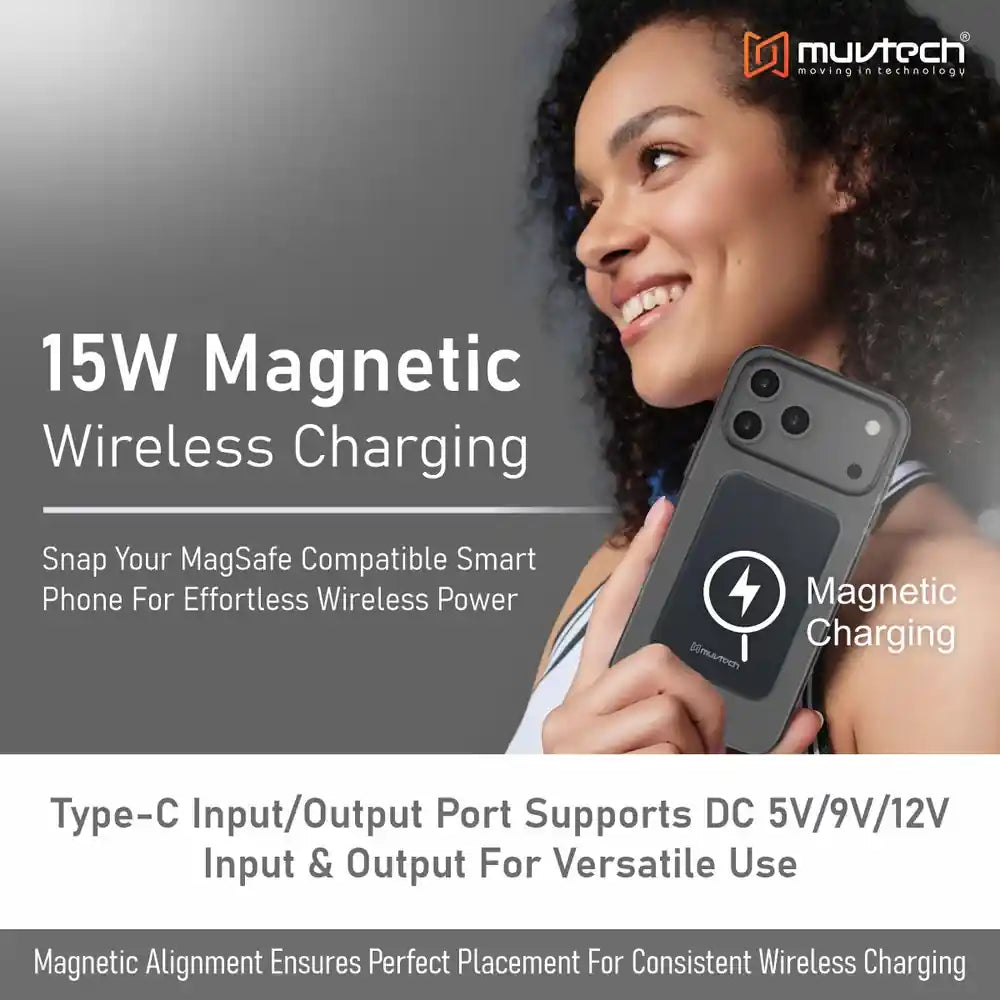 MuvTech Pocket Pro 5000 mAh Power Bank