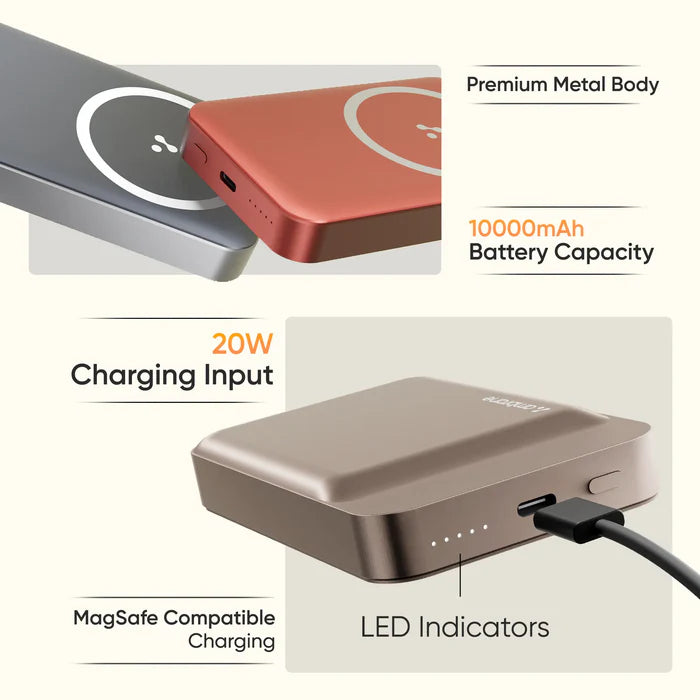 Ambrane Aerosync PB Prime 10000 mAh Power Bank