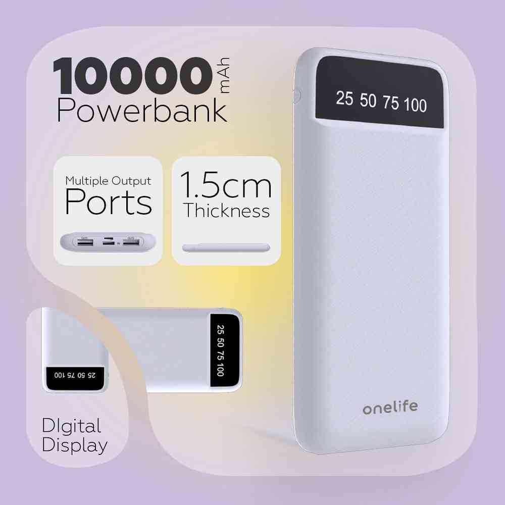 OneLife Power 01 10000 mAh Power Bank