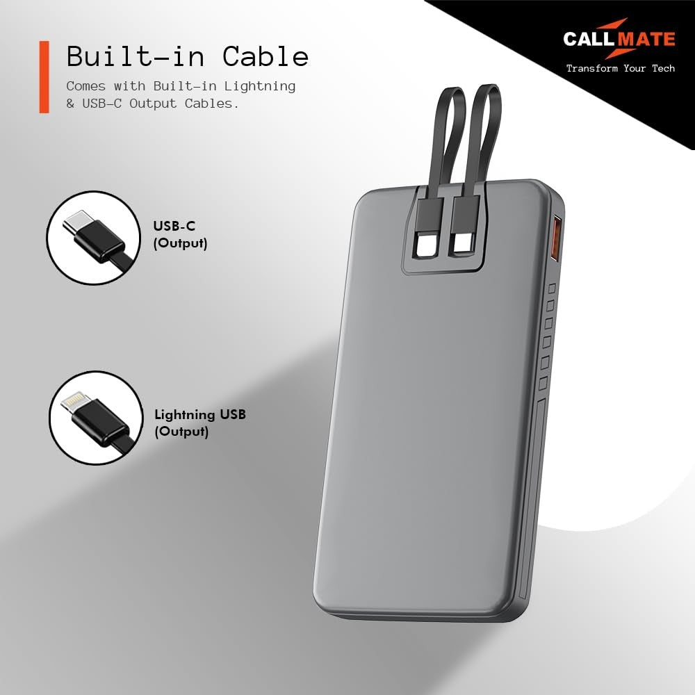 Callmate C-Thru 10000 mAh Power Bank