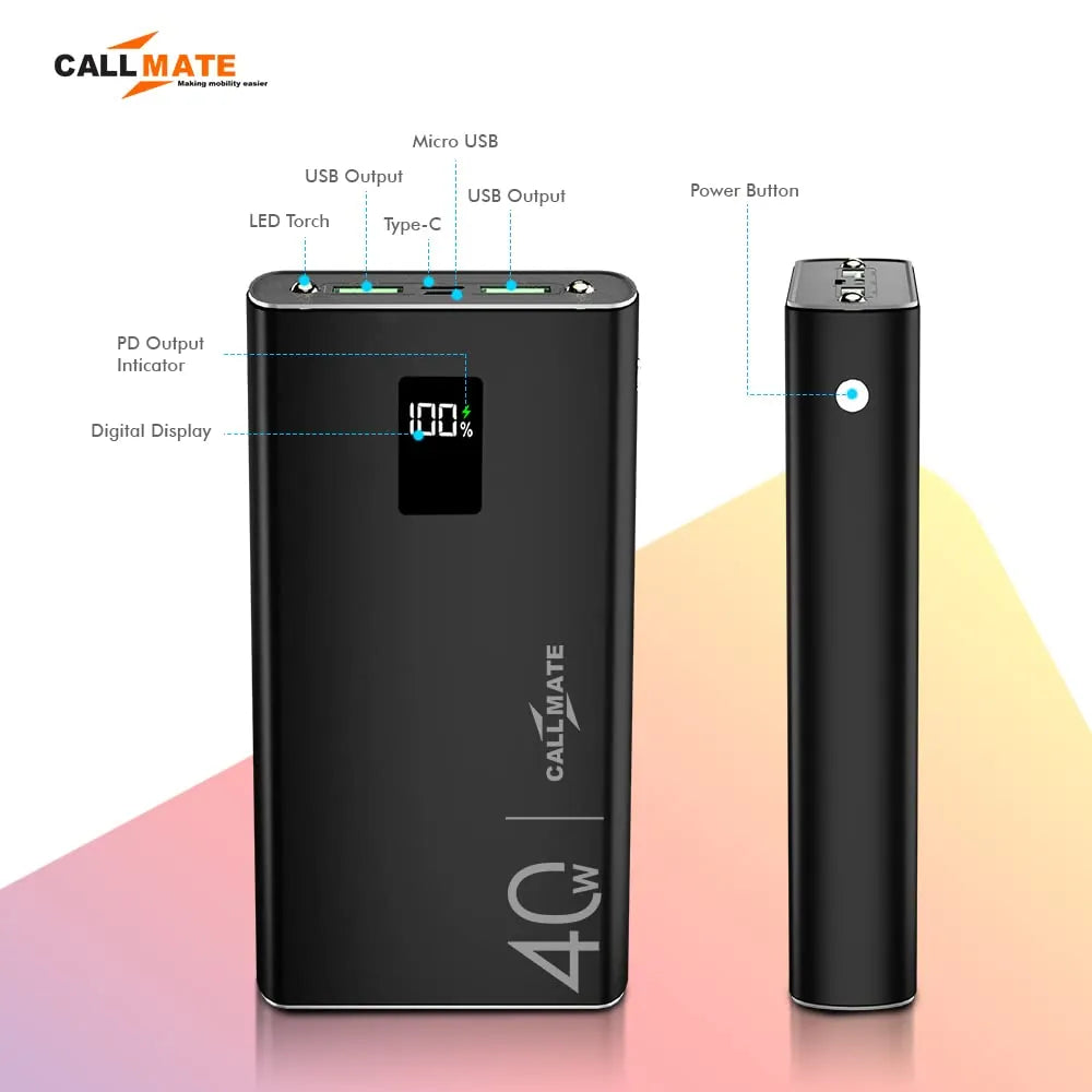 Callmate CM14 20000 mAh Power Bank