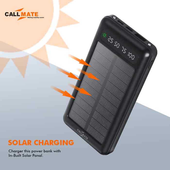 Callmate Solar 10000 mAh Power Bank