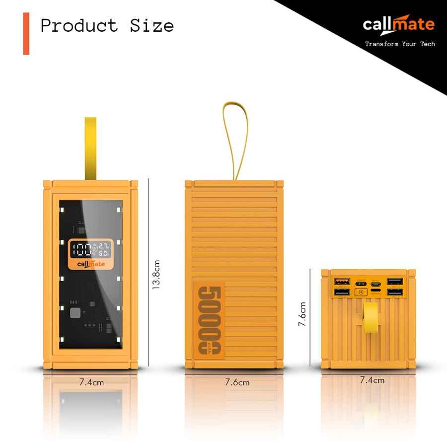 Callmate Ultrafuse Max 50000 mAh Power Bank