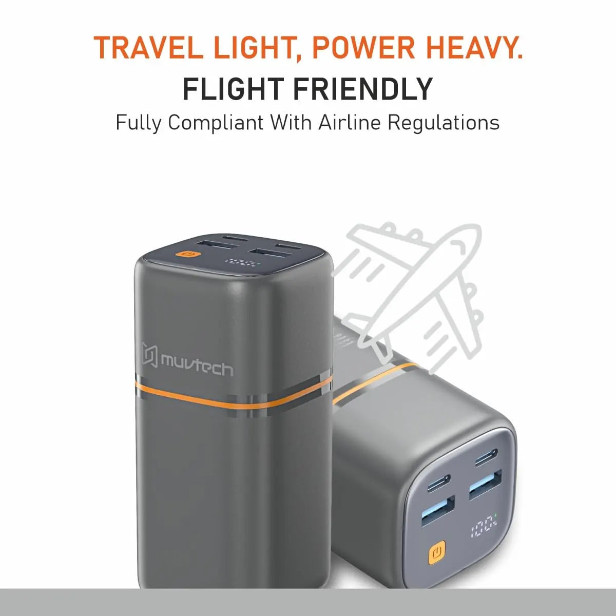 Muvtech TitanX 20000 mAh Power Bank