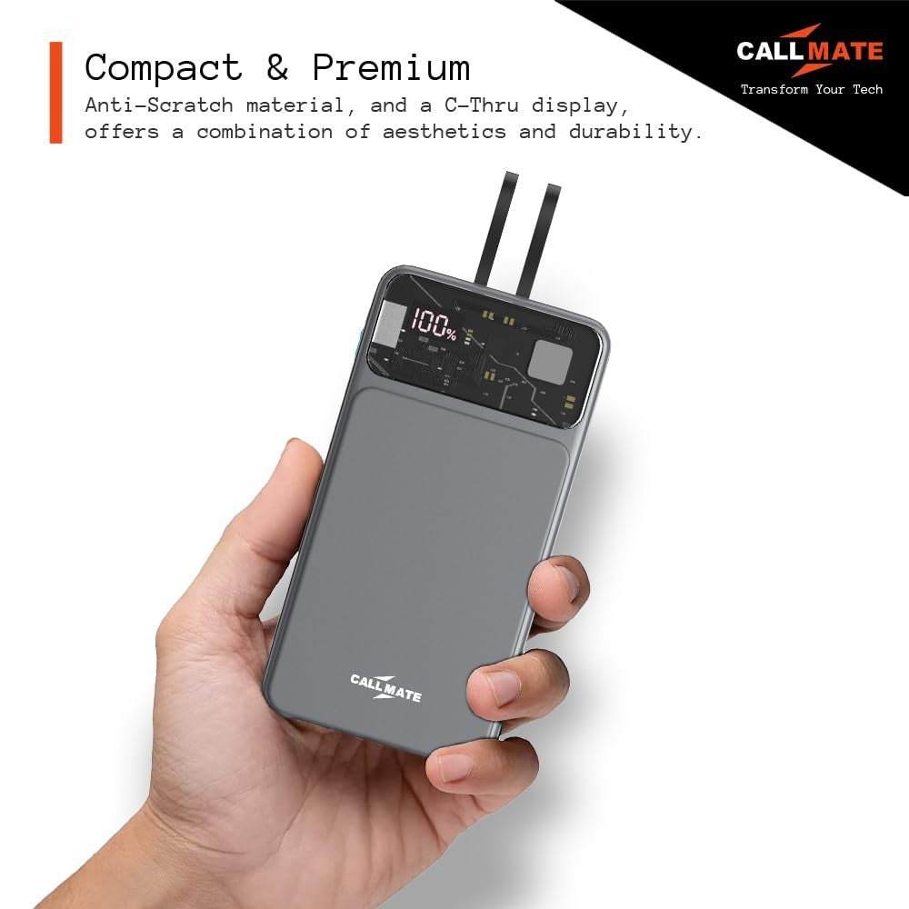 Callmate C-Thru 10000 mAh Power Bank