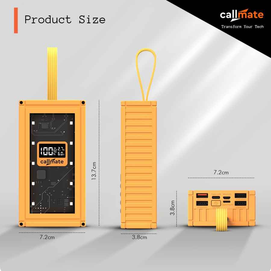 Callmate Ultrafuse 20000 mAh Power Bank