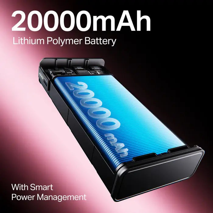 boAt EnergyShroom PB400 20000 mAh Power Bank
