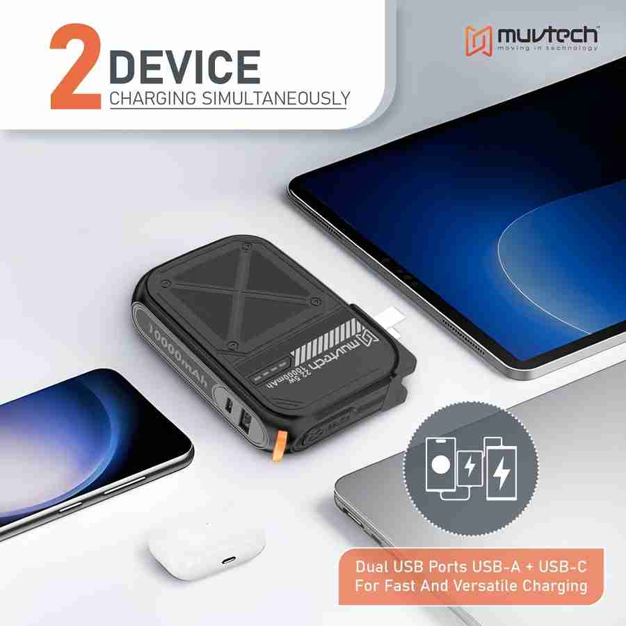 Muvtech Travel Mate 10000 mAh Power Bank