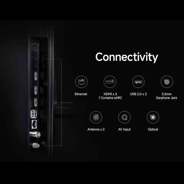 Xiaomi X Series 2025 50 inch Ultra HD 4K Smart LED TV (L50MB-AIN)