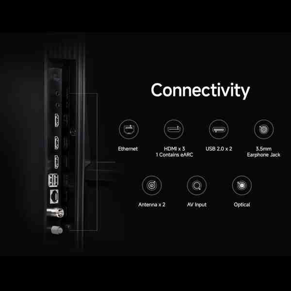 Xiaomi X Series 2025 43 inch Ultra HD 4K Smart LED TV (L43MB-AIN)