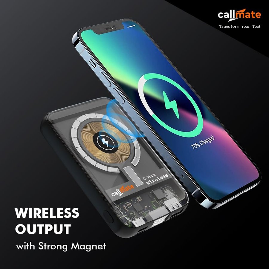 Callmate C-Thru 5000 mAh Power Bank