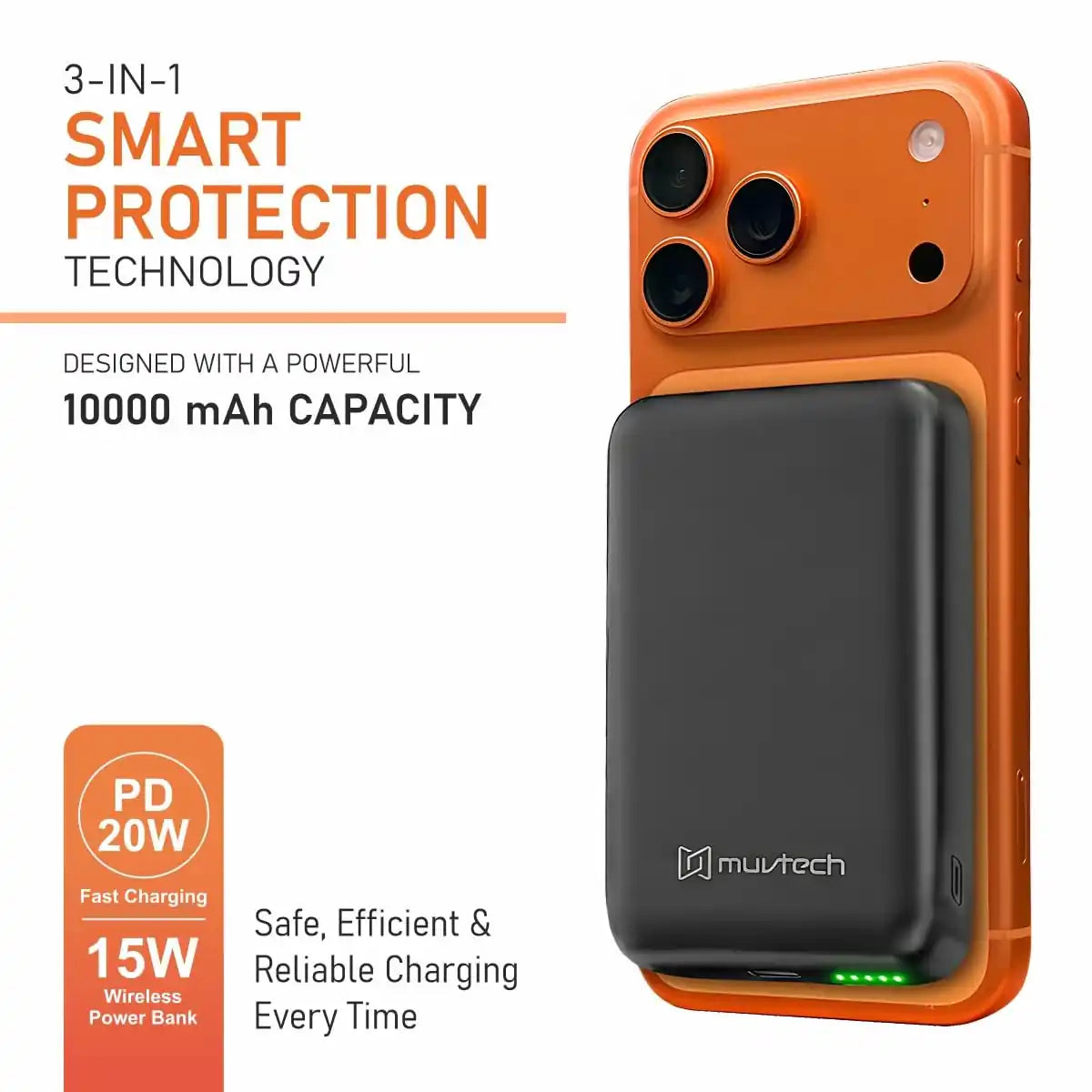 Muvtech Power Mate 10000 mAh Power Bank