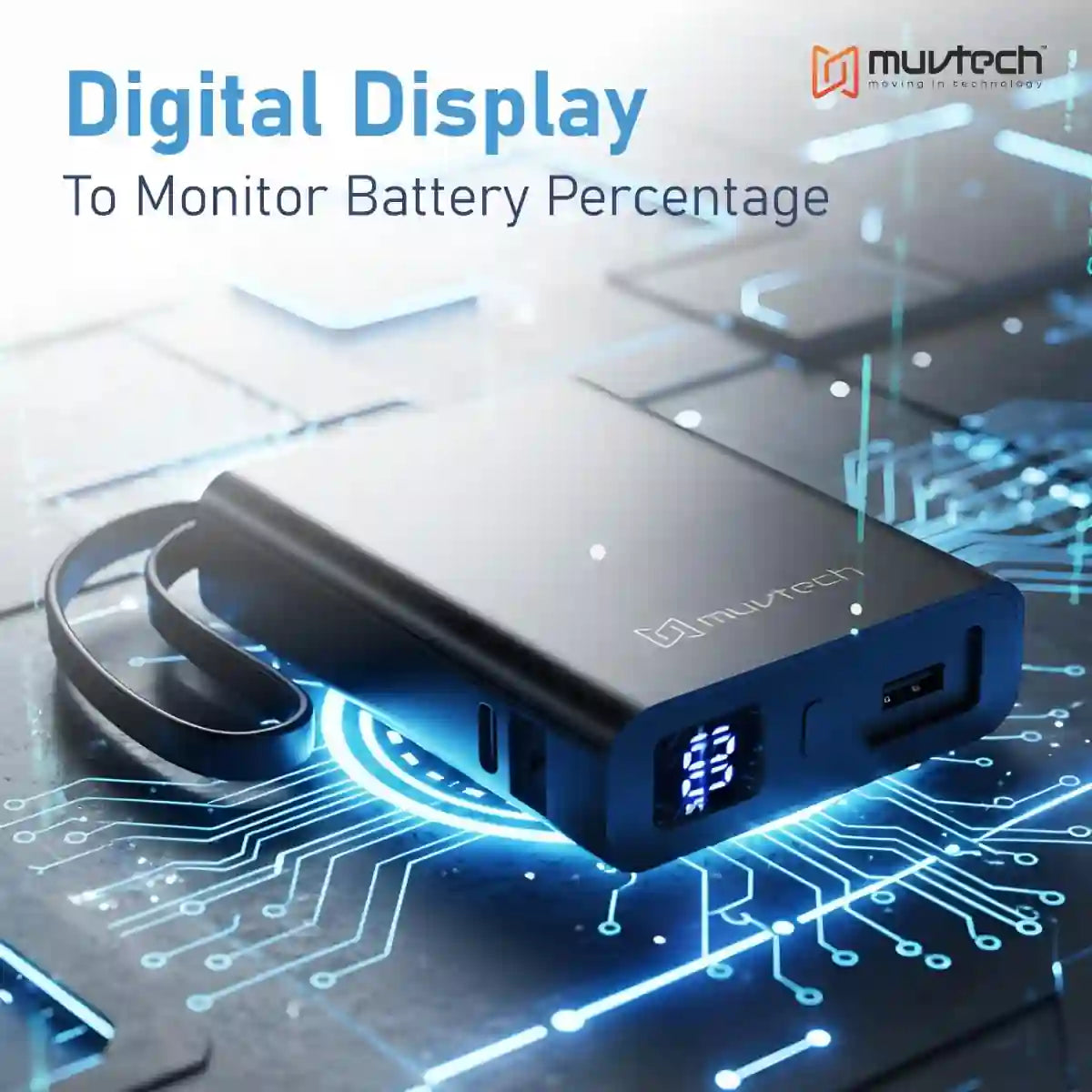 MuvTech Mini Tank 10000 mAh Power Bank