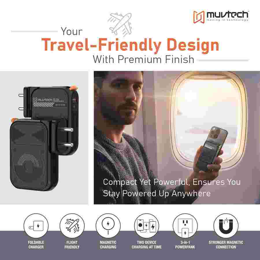 Muvtech Travel Mate 10000 mAh Power Bank