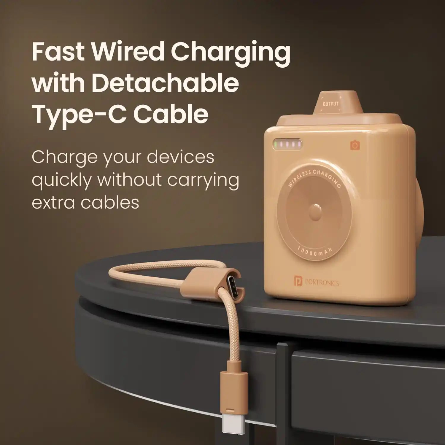 Portronics Moji 10 10000 mAh Power Bank